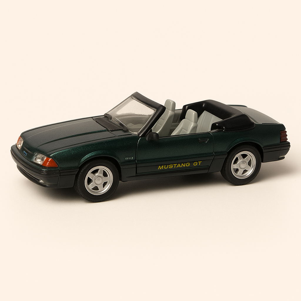 1989 Ford Mustang GT Cabriolet Donkelgréng (Amerikaneschen Auto)