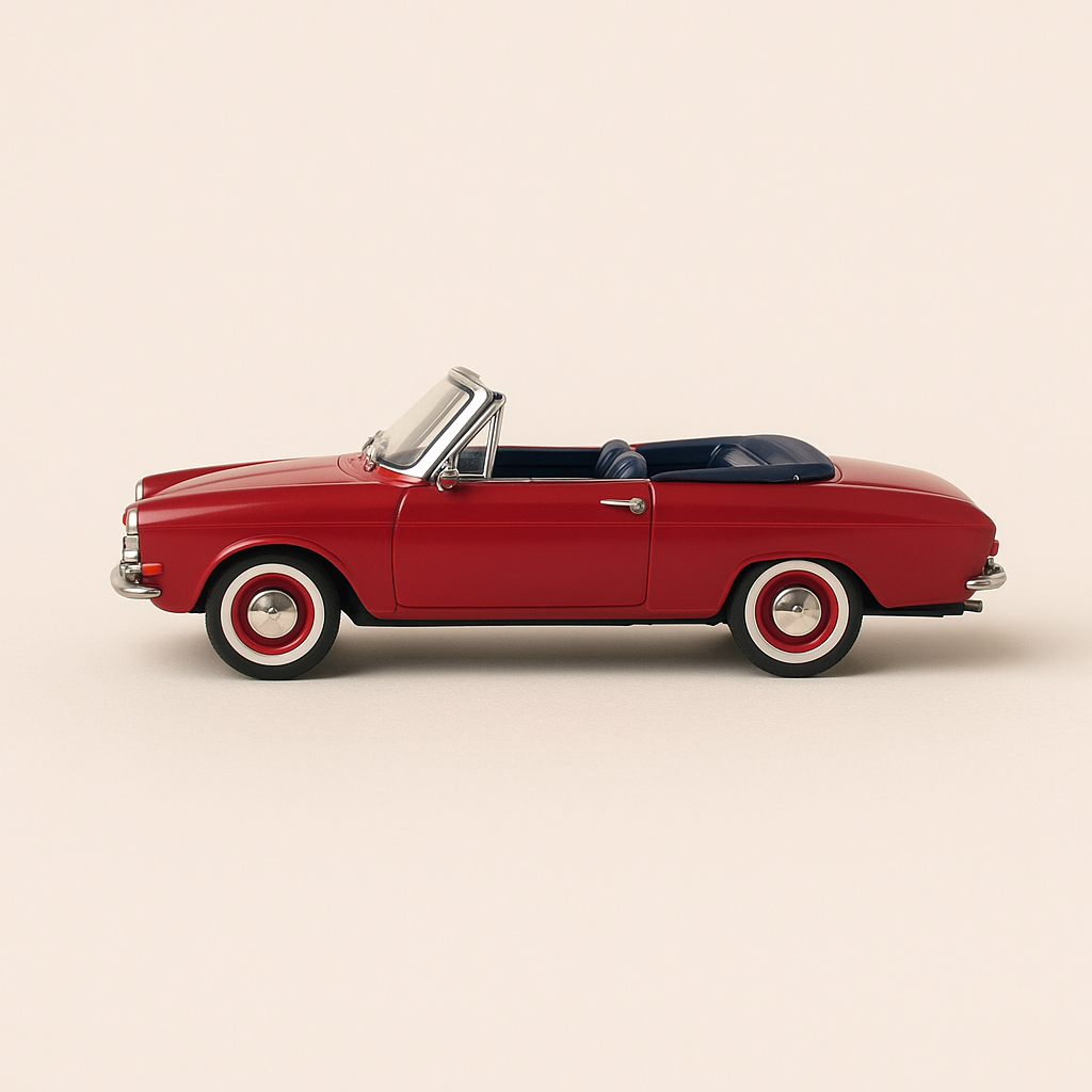 Ford Taunus Badew rojo (Colección DetailCars, artículo n.º 184)