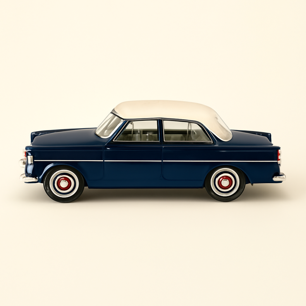 Ford Versailles Blue z 1955 roku z kremowym dachem