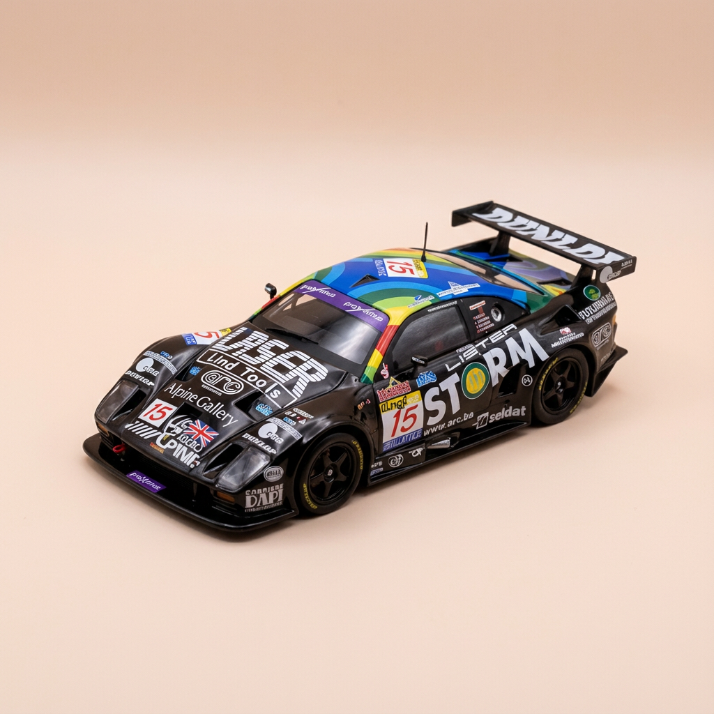 Lister Storm czarny numer 15 - 24 godziny Spa 2003 (Spa-Francorchamps)