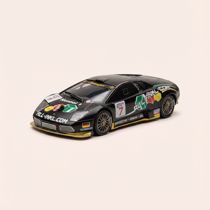 Lamborghini Murciélago R-GT noire numéro 7 - FIA GT de 2007 - Zhuhai (Chine) - MANQUE L'AILERON