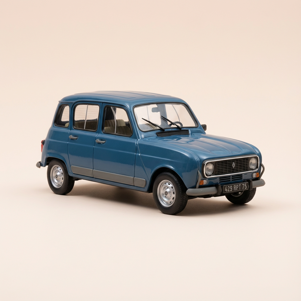 1978 Blue Renault 4L GTL - Vitesse Reference 045C (Square Box)