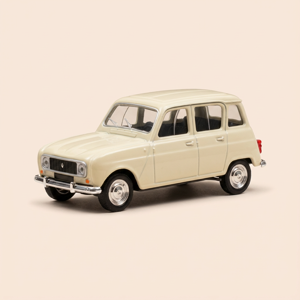 1964 Beige Renault 4L - Solido Reference 4544