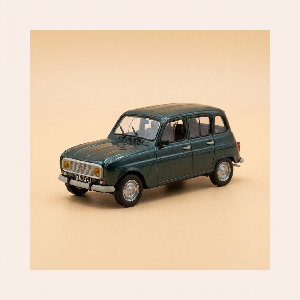 Renault 4L SAFARI zielona ciemna z 1976 - Vitesse referencja L165B (pudełko kwadratowe)