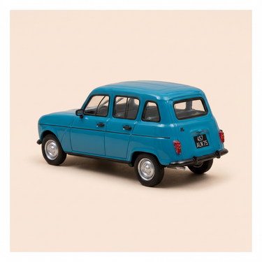 Voiture miniature - Renault 4L TL "Carte Jeunes" bleue de 1981 - Vitesse référence VCC074 (boite carrée)