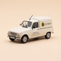 Voiture miniature - Renault 4F6 beige INTERFLORA de 1986