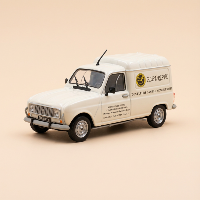 1986 beige INTERFLORA Renault 4F6