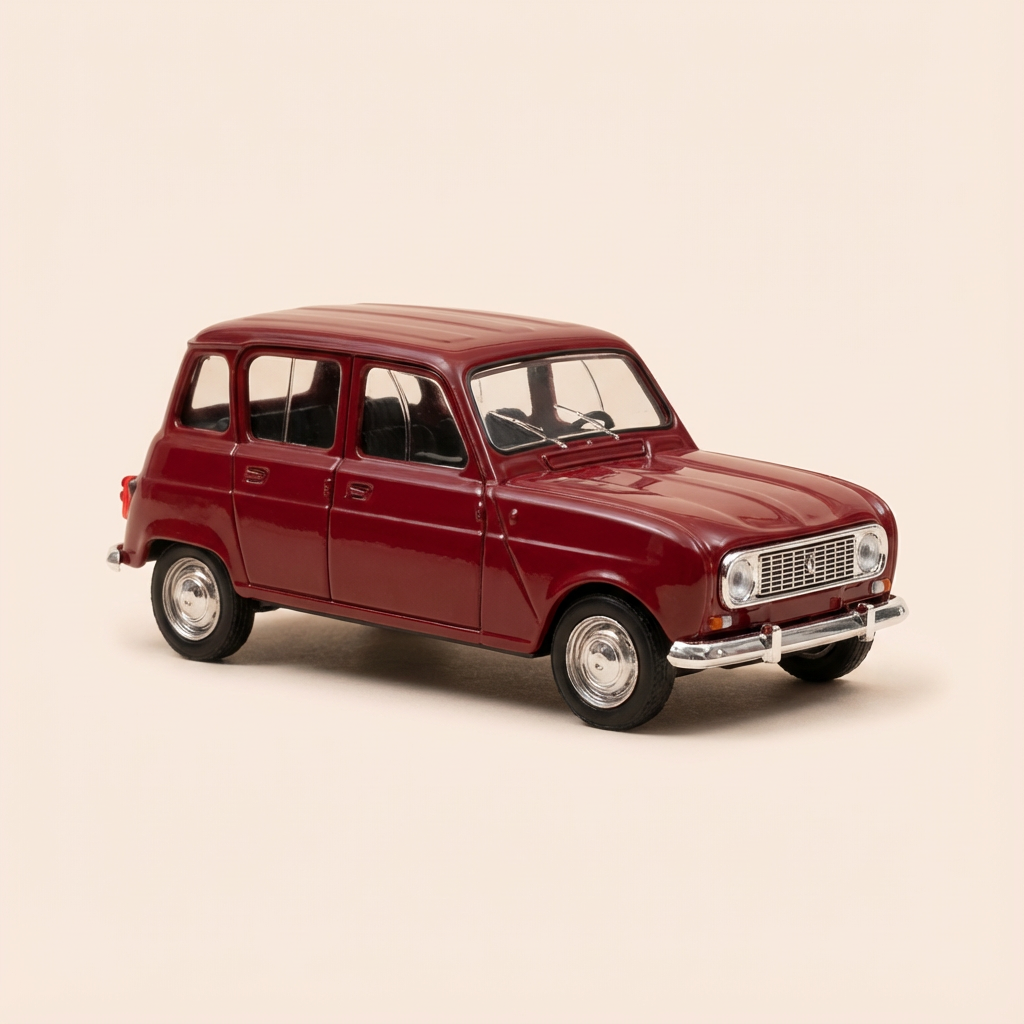 1964 Brown Renault 4L - Solido reference 4544