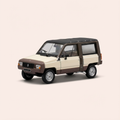 Voiture miniature - Renault Rodéo 5 beige et marron de 1982