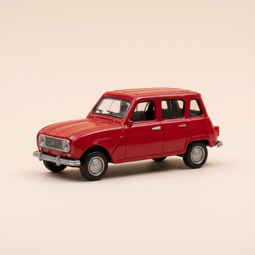 Renault 4L red - Mondo Motors Vintage