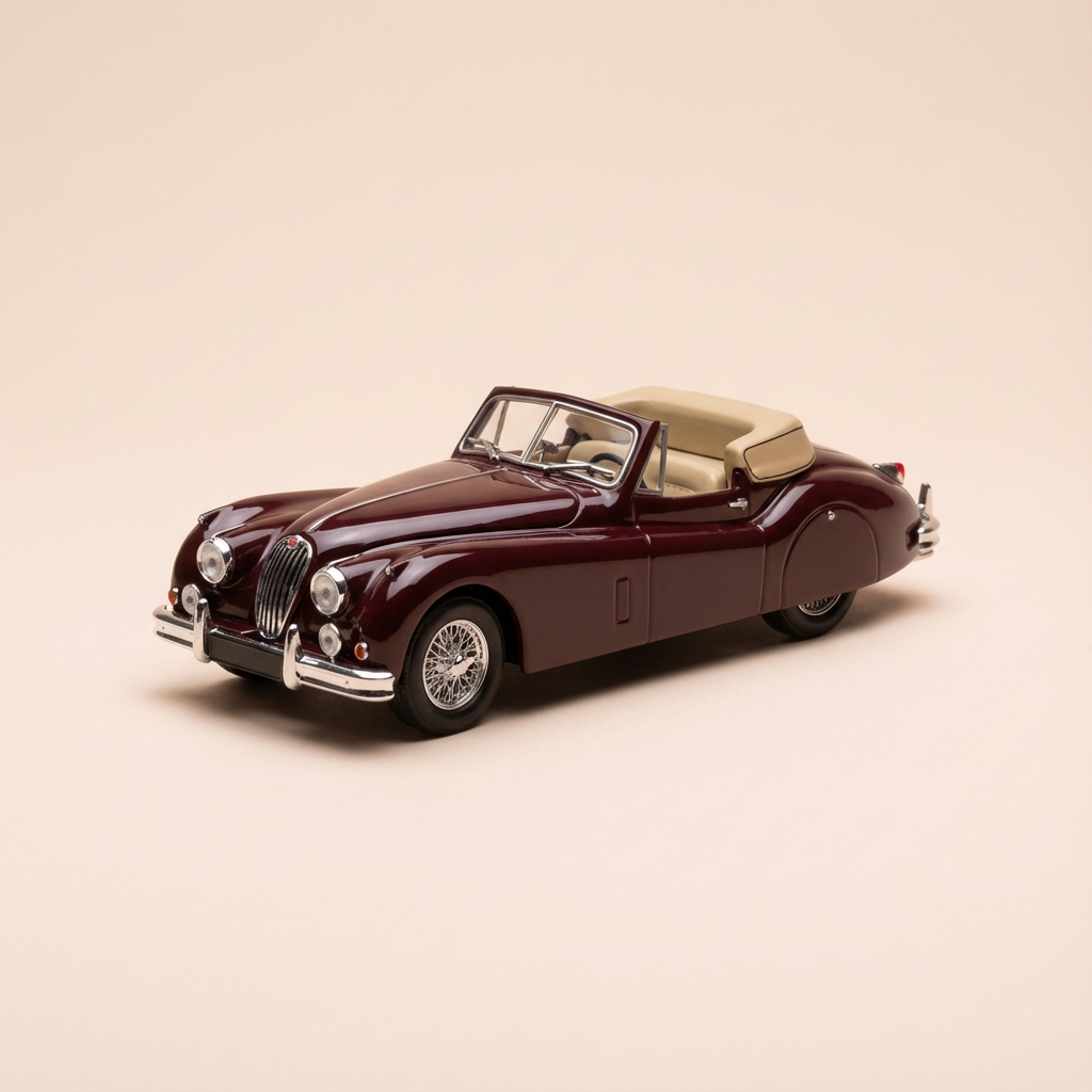 Jaguar XK140 bordeaux