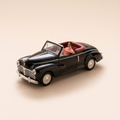 Voiture miniature - Peugeot 203 cabriolet noire - La Nationale 7 - la route bleue