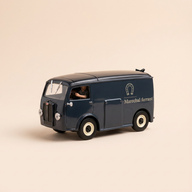 Voiture miniature - Citroën Tub gris foncé - La Nationale 7 - la route bleue