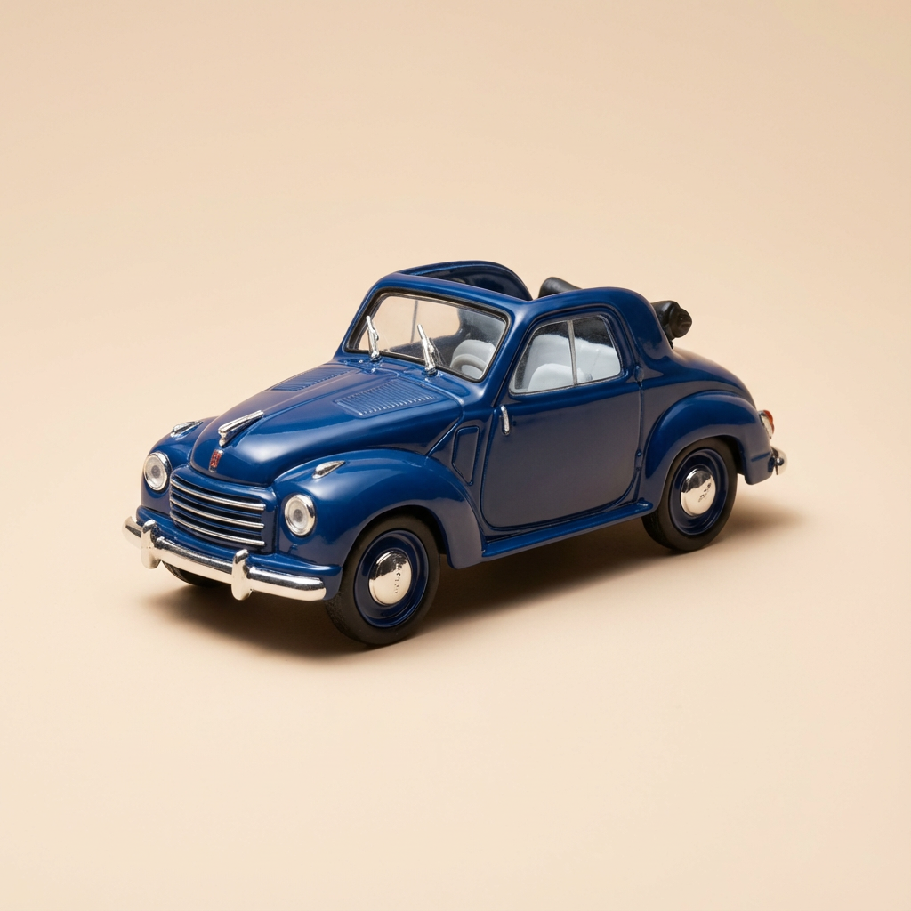 Fiat 500 Topolino Azul - La Nationale 7 - A Estrada Azul