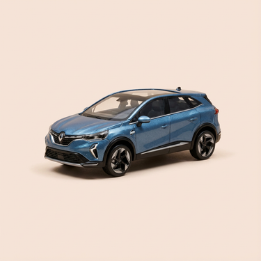 Voiture miniature - Renault Symbioz e-tech full hybrid bleue - Solido