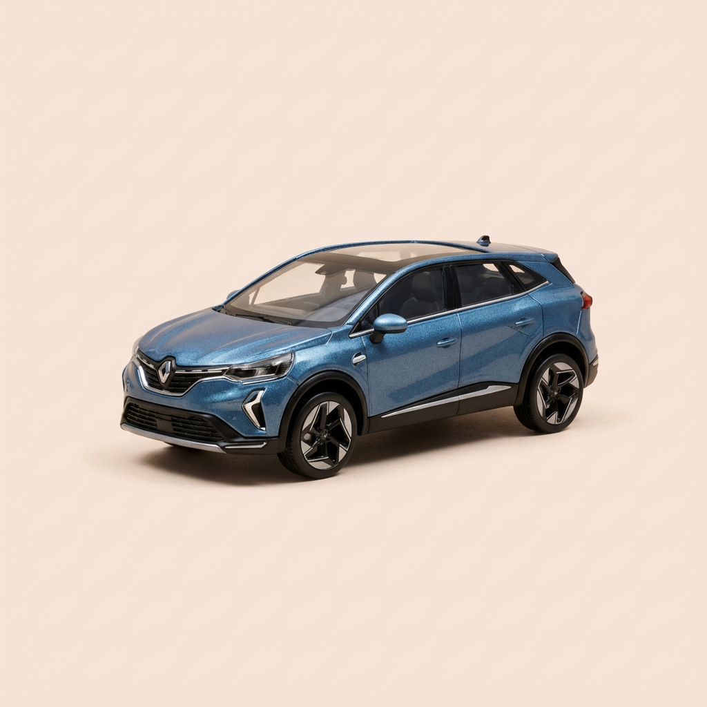 Renault Symbioz e-tech full hybrid bleue - Solido
