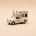 Voiture miniature - Mini pick-up beige - La Nationale 7 - la route bleue (le marchande de glaces)