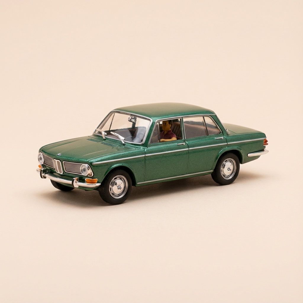 Simca 1501S verde - La Nationale 7 - a estrada azul