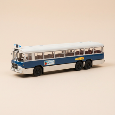 Voiture miniature - Autobus Berliet PBR 10 bleu et blanc