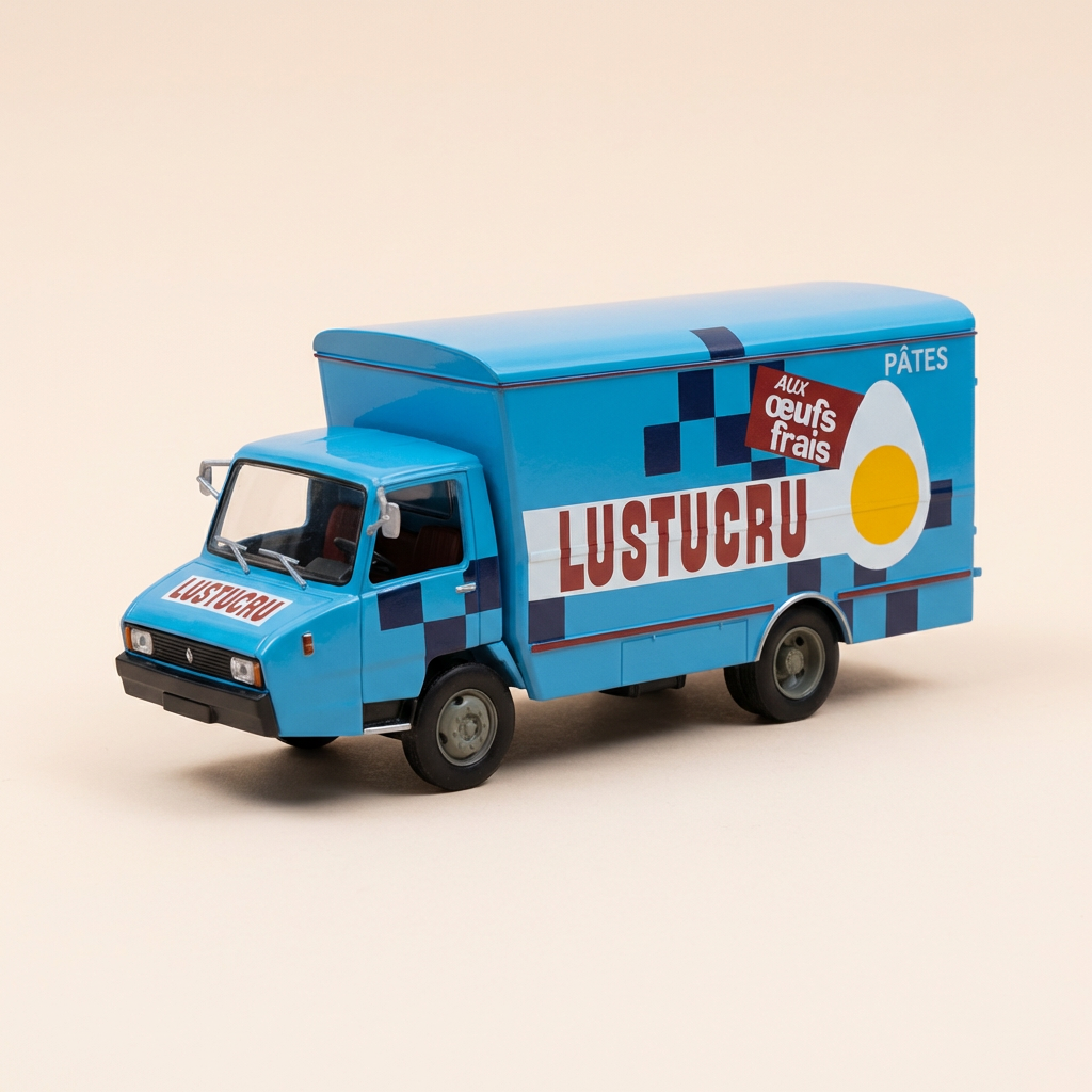 Camion Berliet Stradair 20 bleu LUSTUCRU
