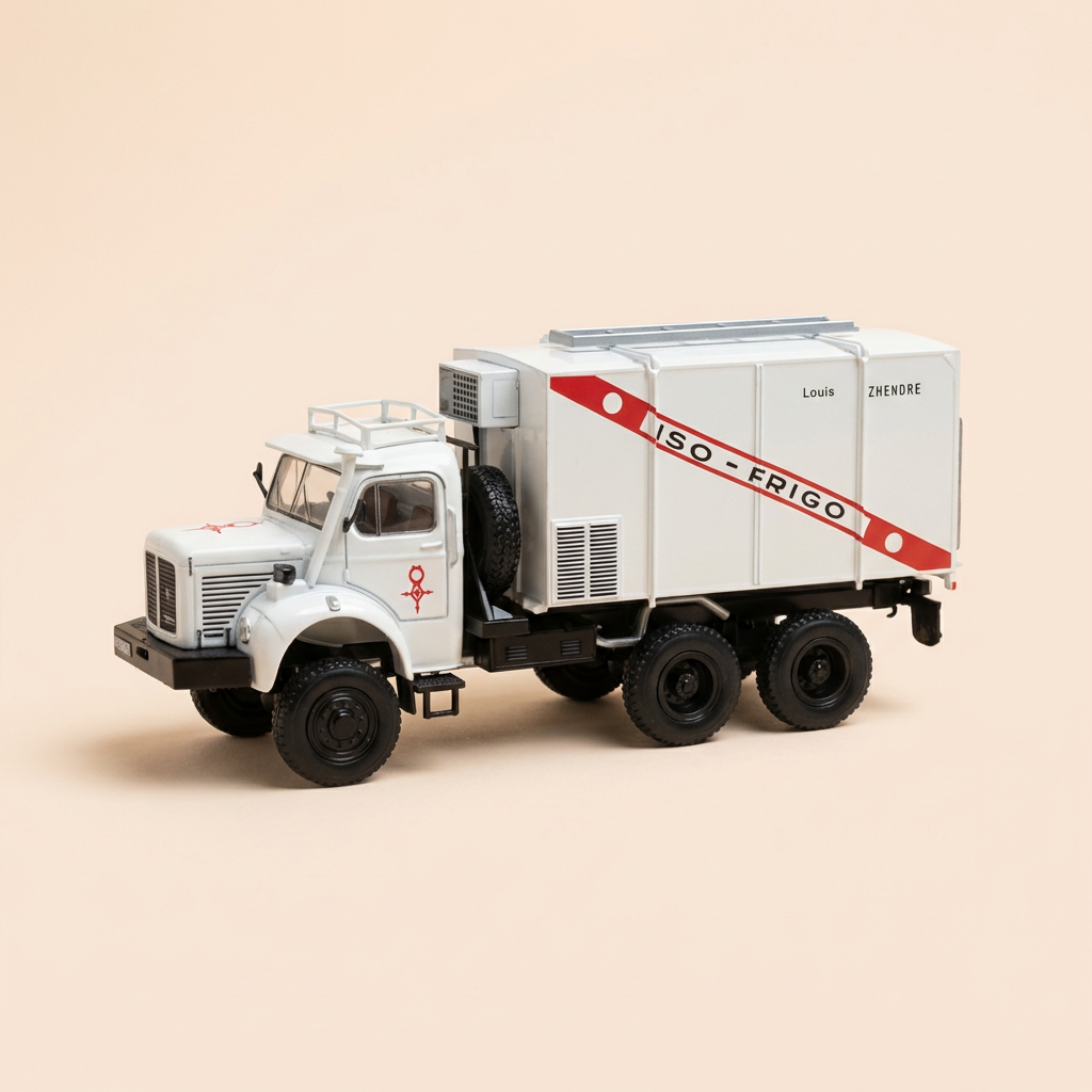 Chłodnia Berliet La Gazelle GBC 8 M biała ISO-FRIGO (z blistrami i pudełkiem)