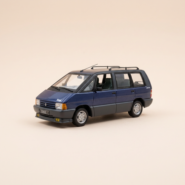 Voiture miniature - Renault Espace 1 bleue de 1984 - Eligor