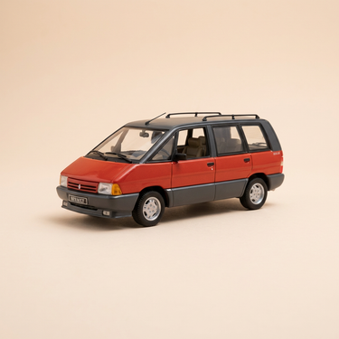 Voiture miniature - Renault Espace rouge de 1984 - Universal Hobbies