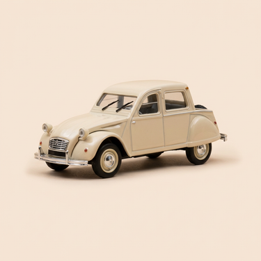 Voiture miniature - Citroën 2 CV Citronetta beige - Norev