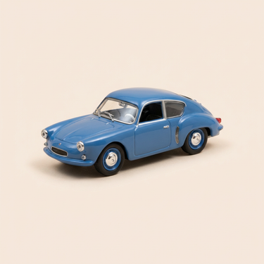 Voiture miniature - Renault Alpine A106 bleue - Norev (défauts de peinture)