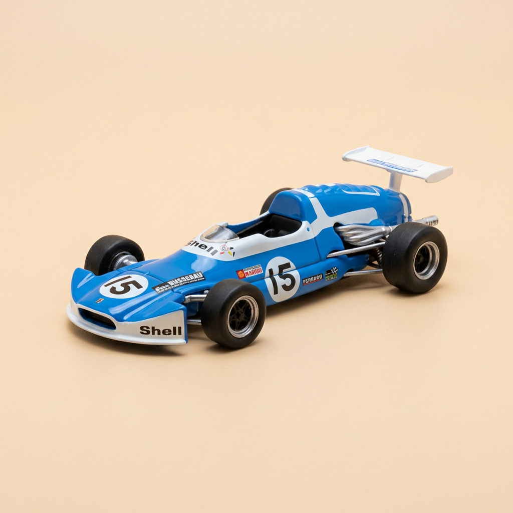 Renault Alpine A364 Formule 3 bleue numéro 15 de 1972 (sous blister)