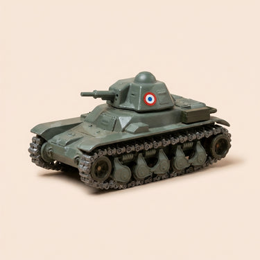 Voiture miniature - Véhicule militaire char Renault R35 - SOLIDO