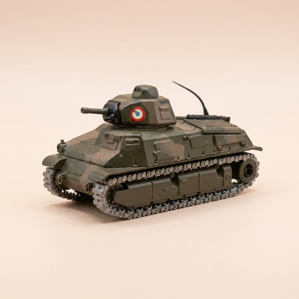Véhicule militaire char Somua S35 - SOLIDO (fabrication française)