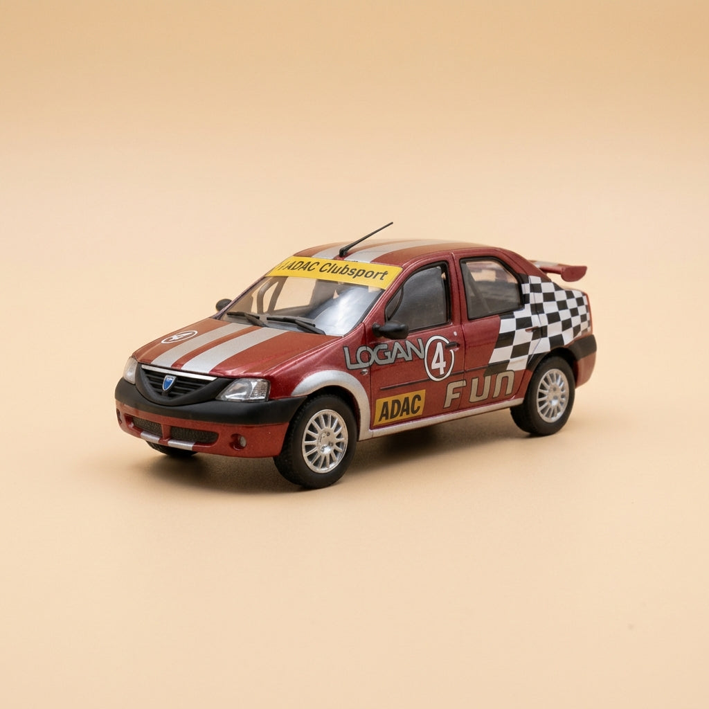 Dacia Logan Cup rouge et grise de 2006 - Eligor