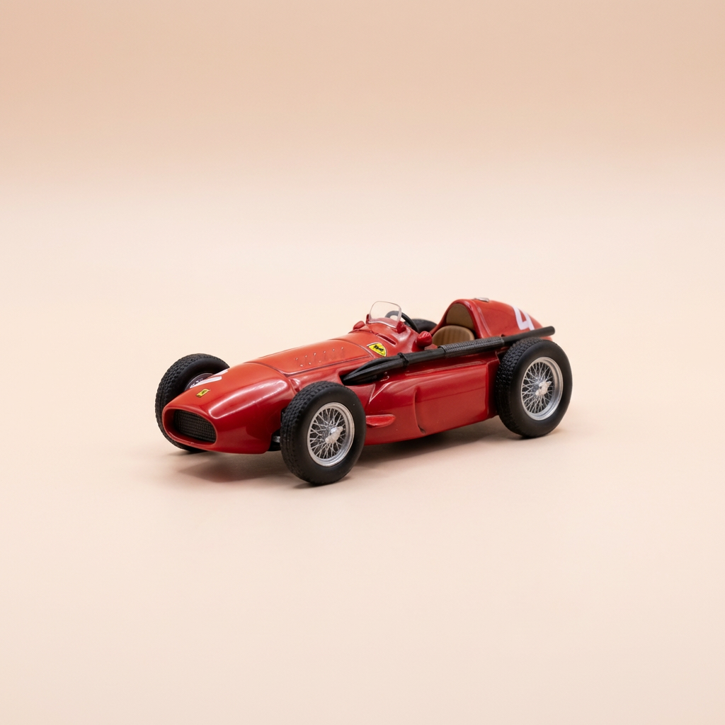 Ferrari 555 F1 rode nummer 4 uit 1955 - Formule 1 - Eugénio Castellotti