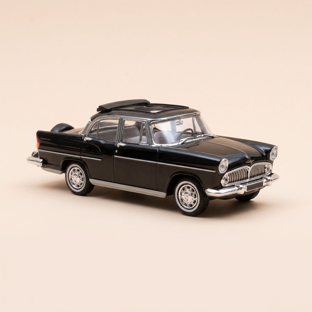 Simca Chambord noire de 1958 - Solido référence D1640
