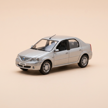 Voiture miniature - DACIA Logan collection 2 prestige 2006 grise - Eligor