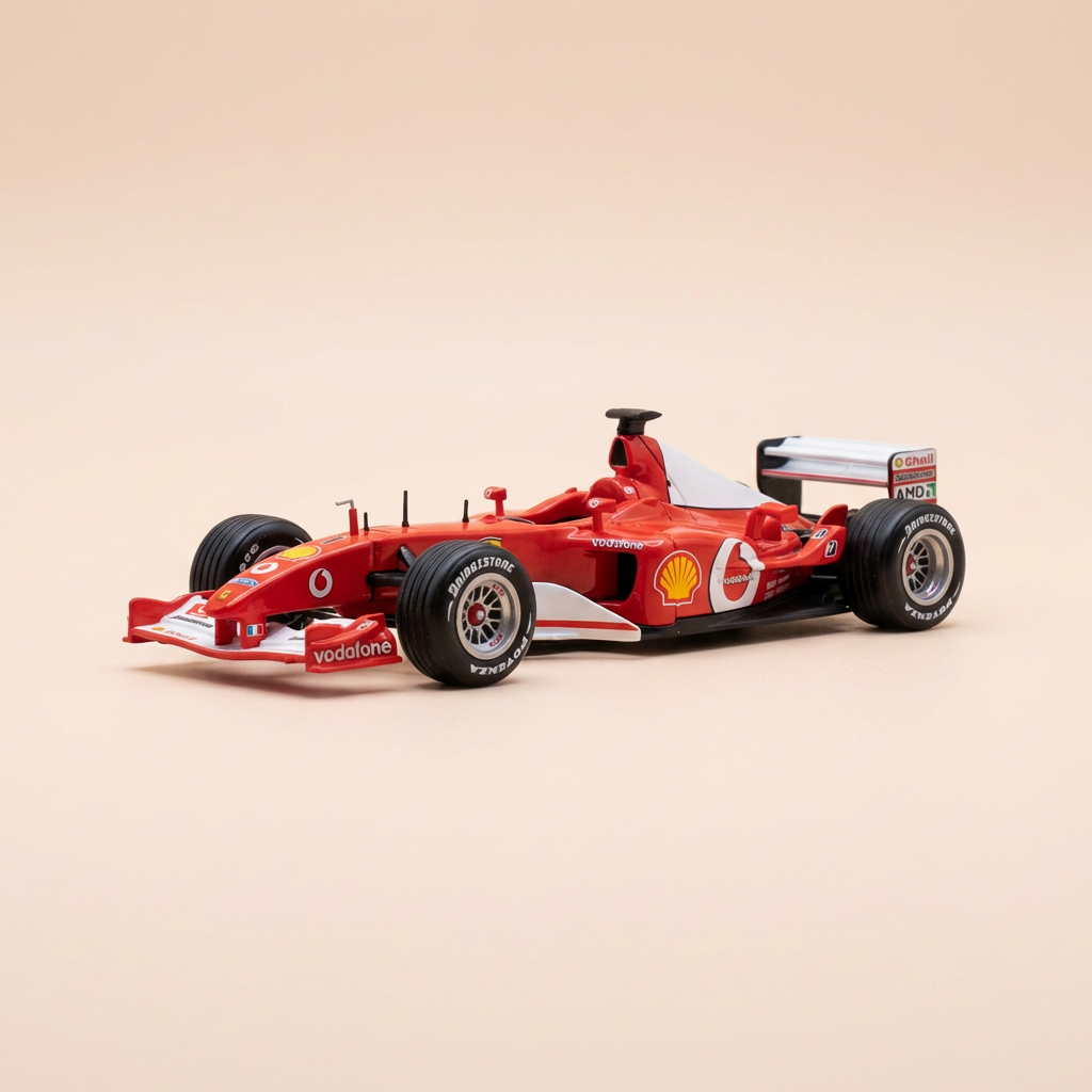 Ferrari F2002 rout Nummer 1 vu 2002 - Formel 1 - Michael Schumacher