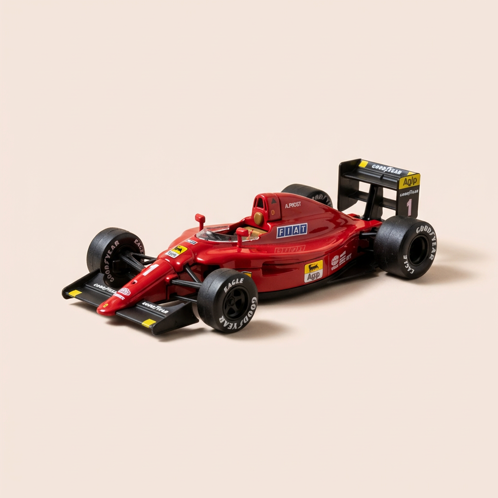 Ferrari F1 641/2 rout Nummer 1 vu 1990 - Formel 1 - Alain Prost