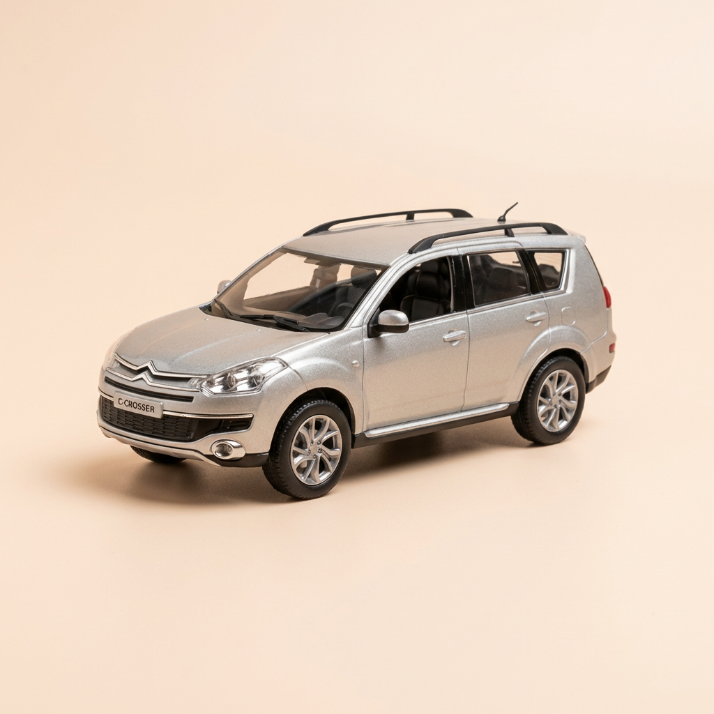 Voiture miniature - Citroën C.Crosser grise de 2007