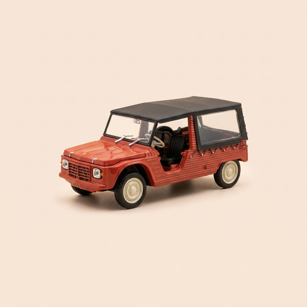 Citroën Méhari rouge orangé? de 1970 - Auto-Plus