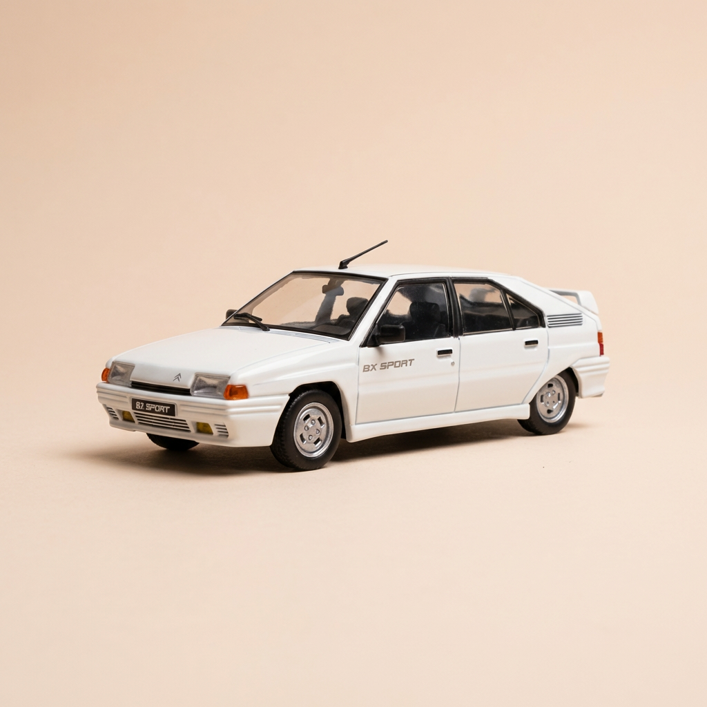 Citroën BX Sport 1.9 8v blanche - Solido
