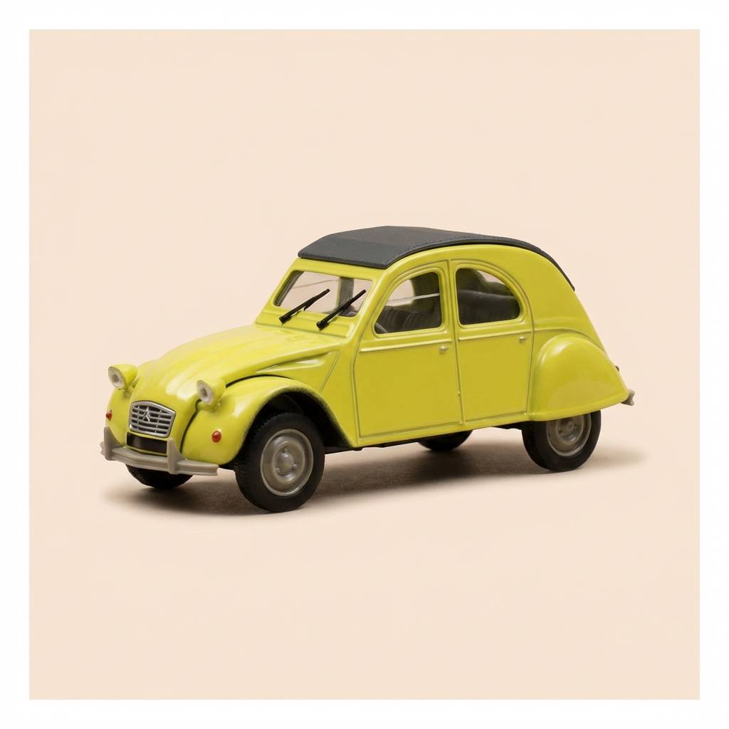 Citroën 2 CV Spécial giallo - Norev