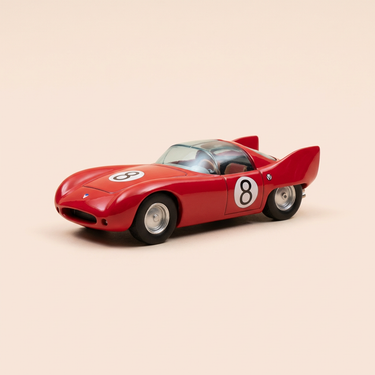 Voiture miniature - Voiture bleue Vaillante Marathon '57 (Nouvelle: la clef de 12) - Bande Dessinée Michel Vaillant