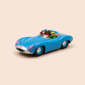 Voiture miniature - Voiture bleue Vaillante Le Mans type 1 (Album le grand Défi) Bande Dessinée Michel Vaillant