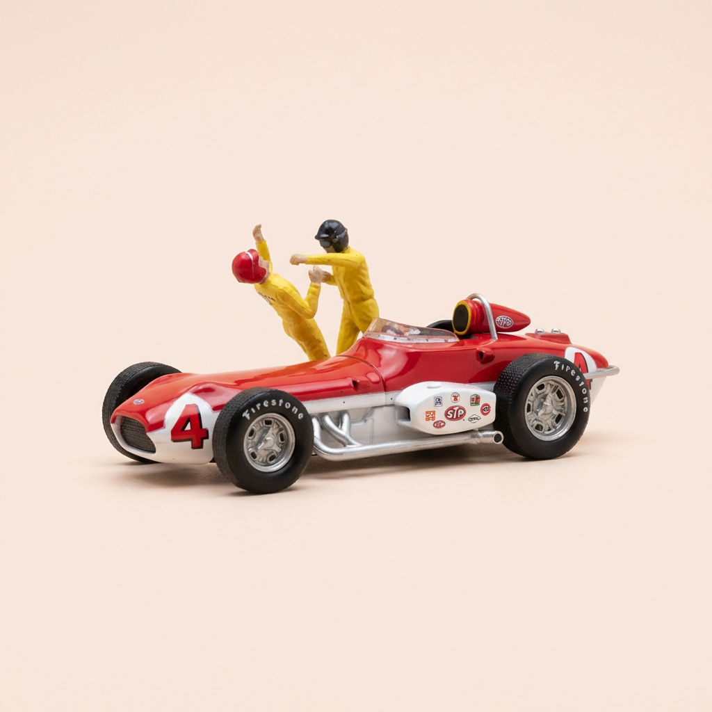 Roud a wäiss Gefier Nummer 4 Texas Driver's Novi (Suspense Album zu Indianapolis) - Michel Vaillant Comic