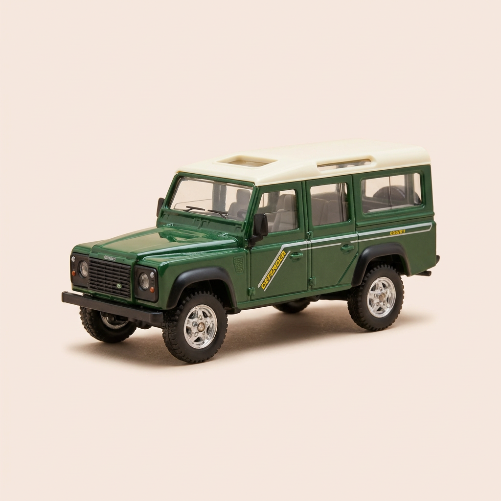 Land Rover Defender County gréng - Solido Referenz 1543