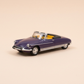 Voiture miniature - Citroën DS 19 cabriolet "Le Caddy" Henri Chapron violette de 1963 (sous blister)