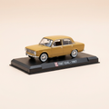 Voiture miniature - Fiat 124L marron de 1967 - Auto Plus