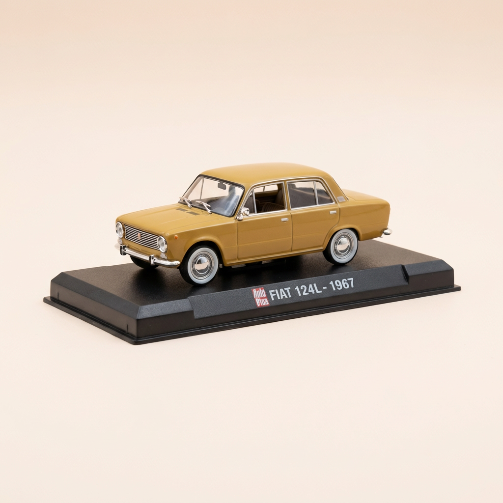 1967 Brown Fiat 124L - Auto Plus