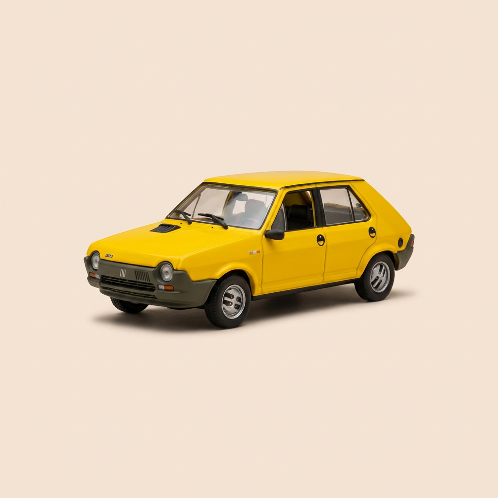 Fiat Ritmo giel aus 1979 - Auto Plus